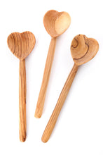 Load image into Gallery viewer, Olive Wood Loving Tea Spoon
