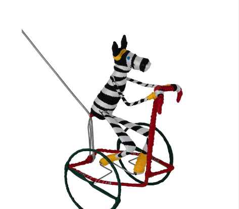 Galimoto Zebra Toy