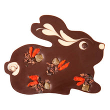 Load image into Gallery viewer, Dark Chocolate Bunny in &quot;Happy Easter&quot; Box
