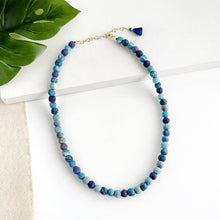 Load image into Gallery viewer, Kantha Azure Classic Necklace
