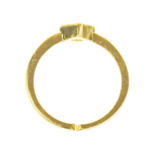 Load image into Gallery viewer, Peridot Brass Stackable Ring

