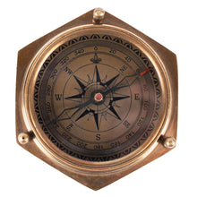 Load image into Gallery viewer, Metal Compass &amp; Calendar

