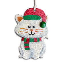 Load image into Gallery viewer, Cat Holiday Ornament
