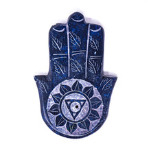 Load image into Gallery viewer, Hamsa Hand Soapstone Incense Holders
