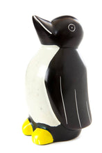 Load image into Gallery viewer, Soapstone Proud Penguin Sculpture
