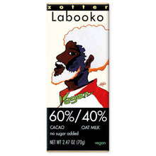 Load image into Gallery viewer, 60%/40% Cacao-Oat Milk with no added sugar (Labooko)
