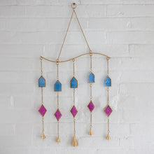 Load image into Gallery viewer, Dayamand Recycled Iron Glass Chime
