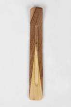 Load image into Gallery viewer, Two-Tone Wood Incense Holder
