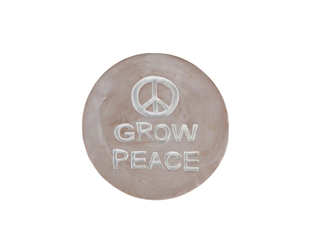 Grow Peace Garden Stone