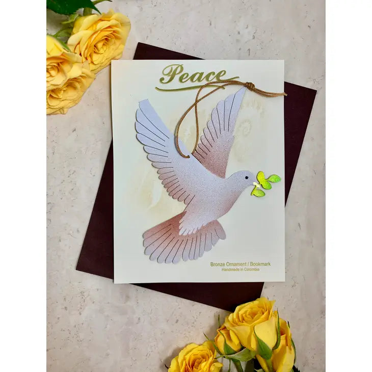 Peace Dove Ornament and Notecard