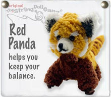 Load image into Gallery viewer, Red Panda String Doll Keychain

