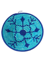 Load image into Gallery viewer, Blue Meadow Raffia Basket
