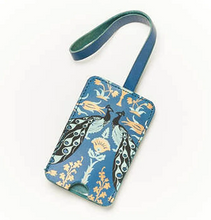 Load image into Gallery viewer, Fauna Peacock Luggage Tag
