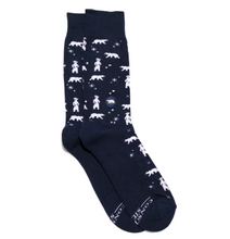 Load image into Gallery viewer, Socks That Protect the Arctic - Polar Bear Edition
