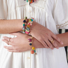 Load image into Gallery viewer, Kantha Bauble Charm Bracelet
