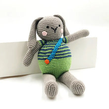 Load image into Gallery viewer, Crocheted Bunny Stuffed Animal
