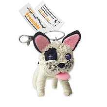 Load image into Gallery viewer, Frenchie Bulldog Keychain
