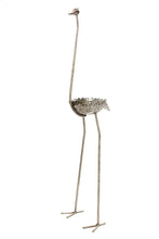 Load image into Gallery viewer, Recycled Metal Ostrich Planters
