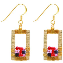 Load image into Gallery viewer, Rose Boho-Chic Earrings
