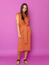 Load image into Gallery viewer, The Sasha Shift Dress in Sandstone
