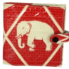 Load image into Gallery viewer, Elephant Cement Square Wallet
