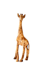Load image into Gallery viewer, Hand Carved Giraffe Scuplture
