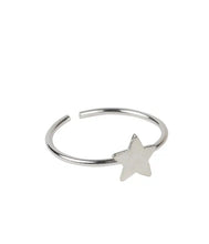 Load image into Gallery viewer, Silver Star Bright Ring
