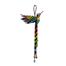 Load image into Gallery viewer, Hummingbird Beaded Ornament
