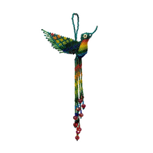 Load image into Gallery viewer, Hummingbird Beaded Ornament
