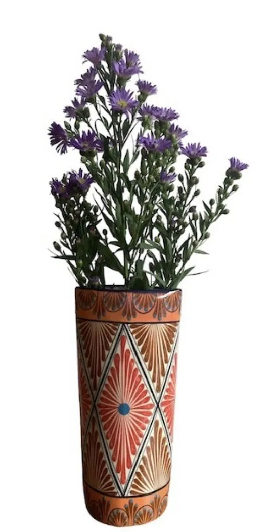 Hand-Painted Ceramic Vase