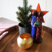 Load image into Gallery viewer, Colorful Soapstone Star Nativity
