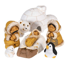 Load image into Gallery viewer, North Pole Christmas Small Nativity Set
