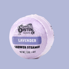 Load image into Gallery viewer, Lavender Infused Essential Oil Shower Steamer
