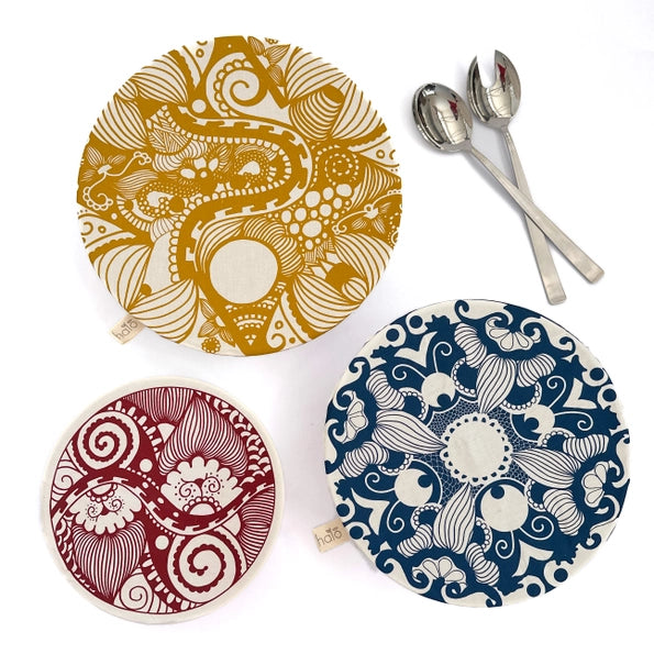 Paradise Large Dish and Bowl Cover Set
