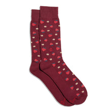 Load image into Gallery viewer, Socks that Support Self-Checks (Strawberries)
