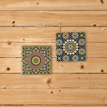 Load image into Gallery viewer, Mandala Coaster Set
