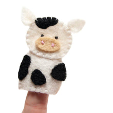 Load image into Gallery viewer, Felt Barnyard Puppet Bag
