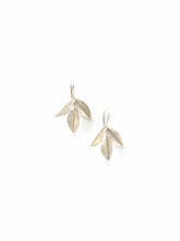 Load image into Gallery viewer, Silver Leaf Cluster Earrings
