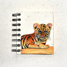 Load image into Gallery viewer, Small Notebook Baby Tiger
