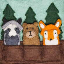 Load image into Gallery viewer, Woodland Friends Kids Puppet Bag
