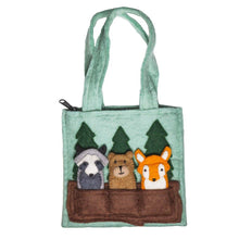 Load image into Gallery viewer, Woodland Friends Kids Puppet Bag
