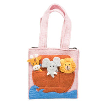 Load image into Gallery viewer, Noah`s Ark Felt Puppet Bag
