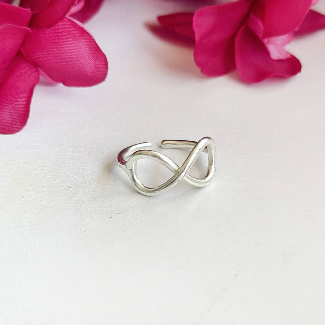 Silver Eternal Ring