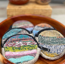 Load image into Gallery viewer, Circular Sari Coin Purse
