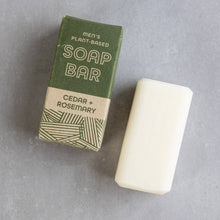 Load image into Gallery viewer, Cedar &amp; Rosemary Bar Soap
