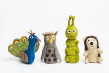 Load image into Gallery viewer, Owl Felt Finger Puppet
