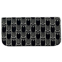 Load image into Gallery viewer, Black Cat Print Long Wallet
