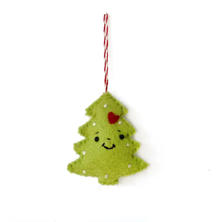 Smiling Tree Ornament