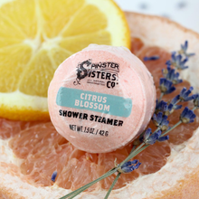 Load image into Gallery viewer, Citrus Blossom Infused Essential Oil Shower Steamer
