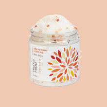 Load image into Gallery viewer, Grapefruit Jasmine Salt &amp; Essential Oil Bath Soak
